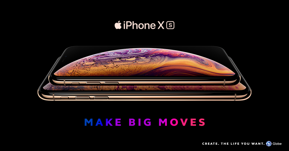 Globe Telecom: iPhone Xs and iPhone Xs available on October 26