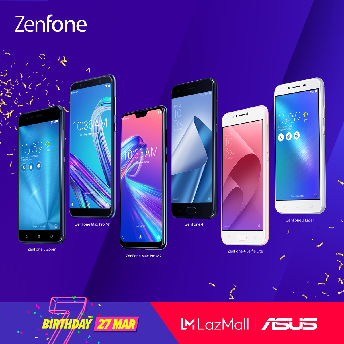ASUS Celebrates the Lazada 3.3 Birthday Sale with Limited Price Drops on Zenfone and ZenPower Favorites