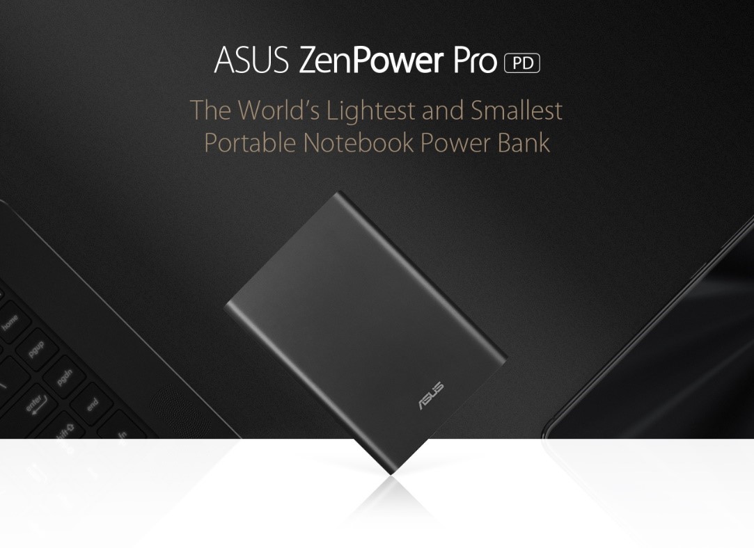 Power Up through Fast and Safe charging  with the ASUS ZenPower Pro (PD)