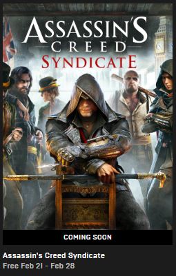 Assassin’s Creed Syndicate: FREE to Download on Epic Games this Week!