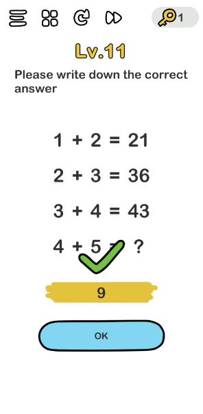 Brain Out Answer Key from Levels 1 to 223