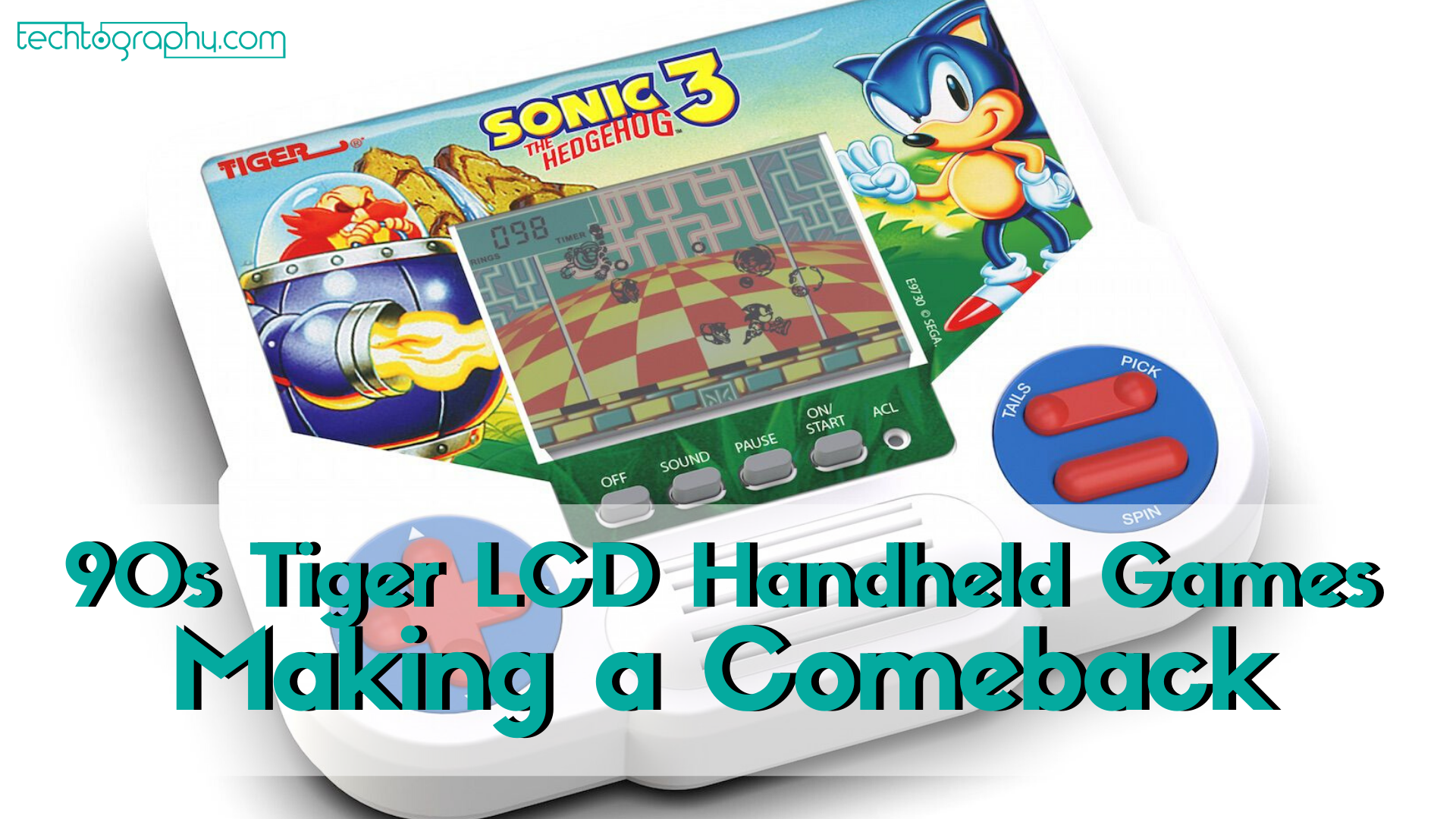 90s Tiger LCD Handheld Games Making a Comeback