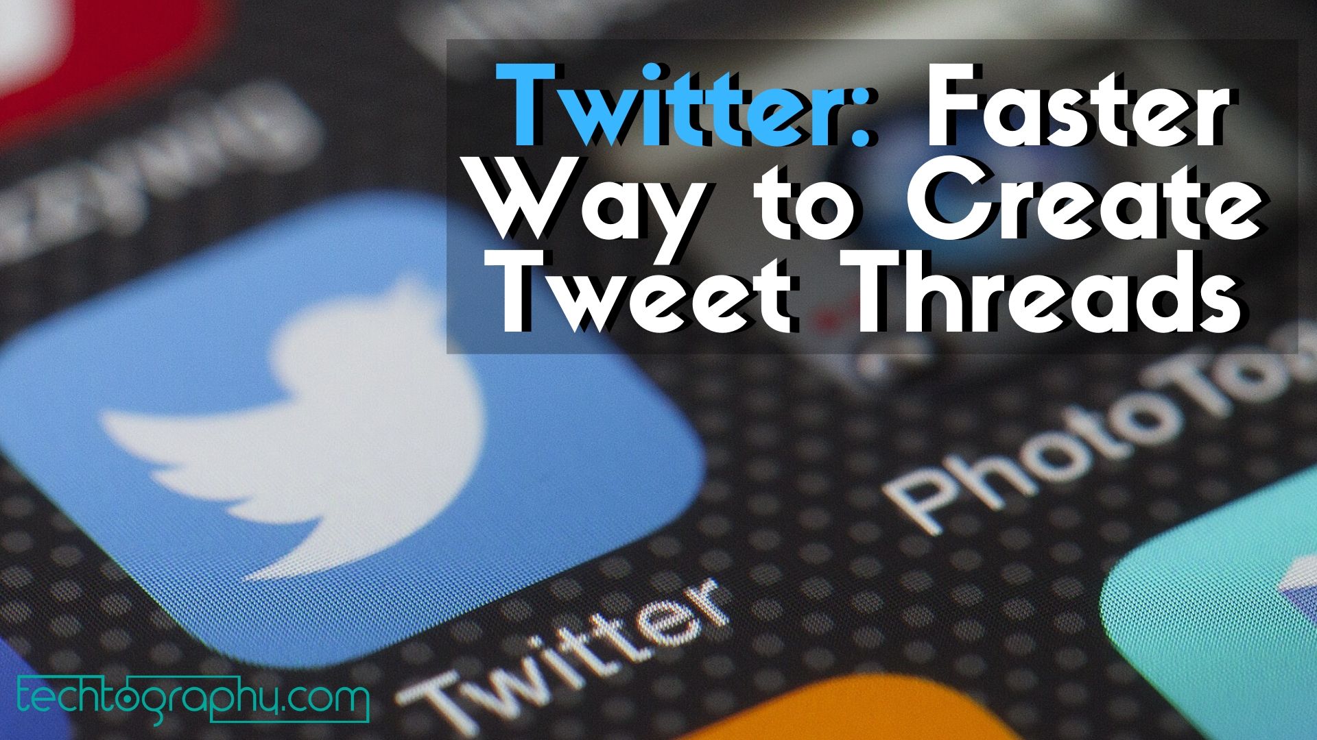 Twitter: Faster Way to Create Tweet Threads