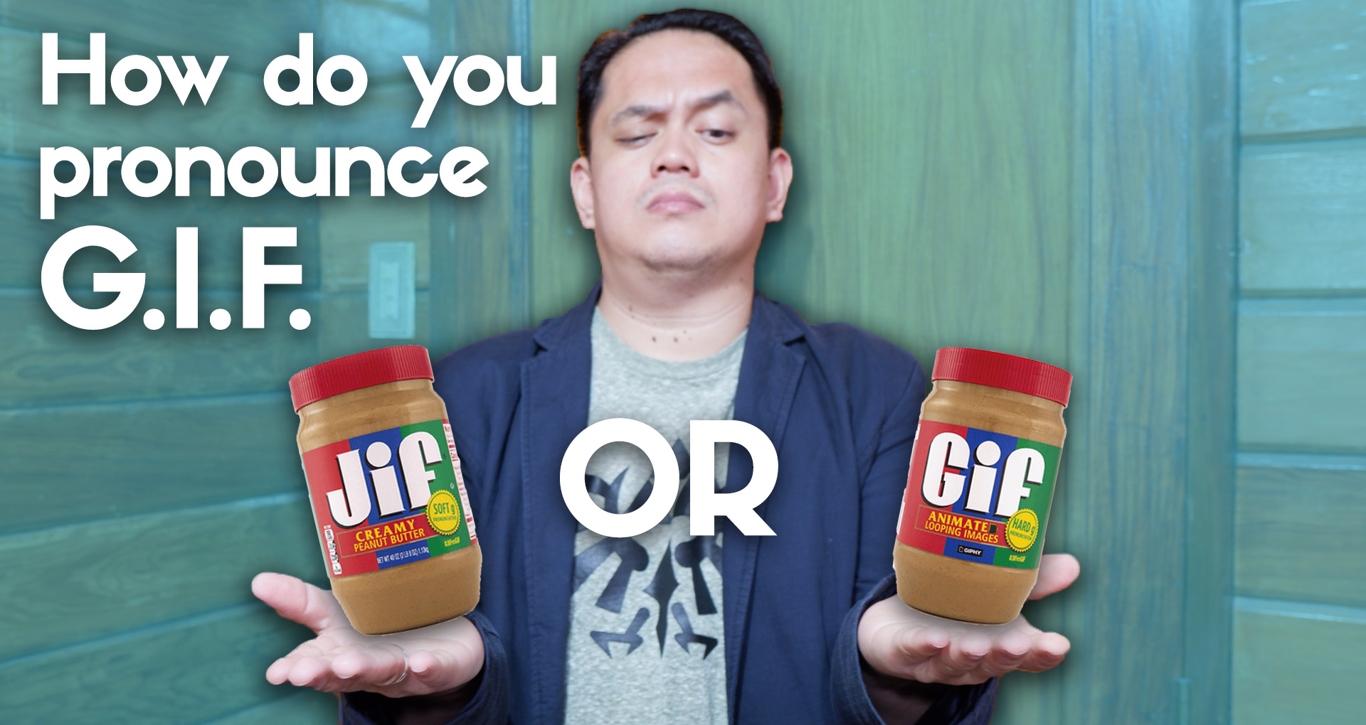 How Do You Pronounce GIF? #JIFvsGIF