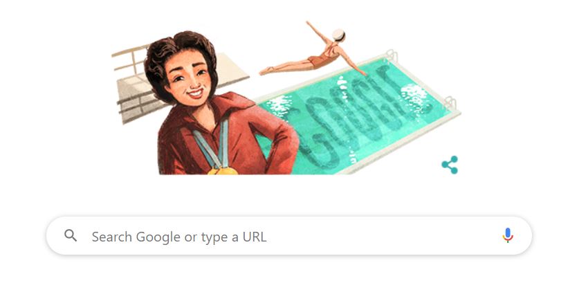 Today’s Google Doodle Honors Vicki Draves