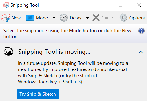 A screenshot of the Snipping Tool. This photo is for the "How to Screenshot in Laptop" blog of TechToGraphy.