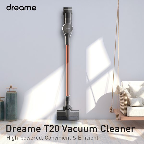 Dreame’s T20 Cordless Vacuum Cleaner with Long Battery Life Raises $100,000 within 32 Hours on Indiegogo
