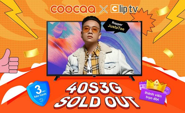 First 2,000 coocaa x Clip TV Smart TVs Sold in Under One Day at the Start of Lazada’s 9.9 Mega Sale