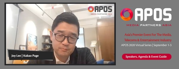 KakaoPage announces at APOS 2020 that Korea’s No. 1 story entertainment company intends to establish a global network across the U.S., China, and Southeast Asia by 2022