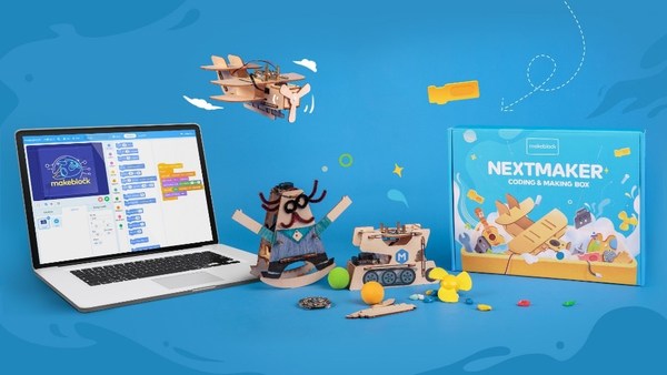 Makeblock launches NextMaker Box – a kit for at-home kids to learn coding and STEM – on Kickstarter