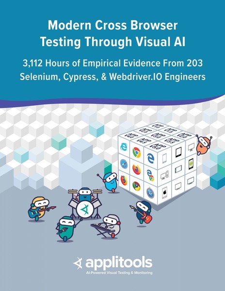 Modern Cross Browser Testing Report Indicates 18.2x Faster Test Cycles When Using Applitools’ Ultrafast Test Cloud