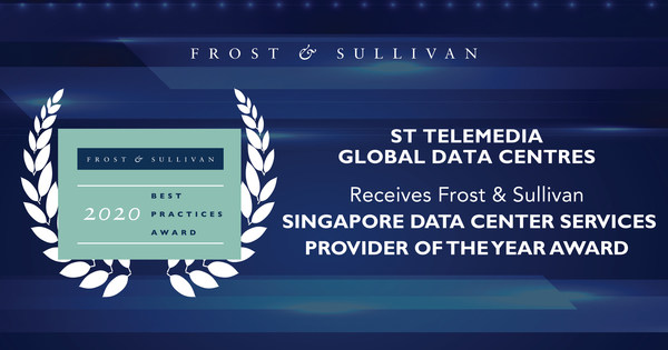 ST Telemedia Global Data Centres Commended by Frost & Sullivan for Establishing Itself as the Leading Carrier-neutral Data Centre Provider in Singapore