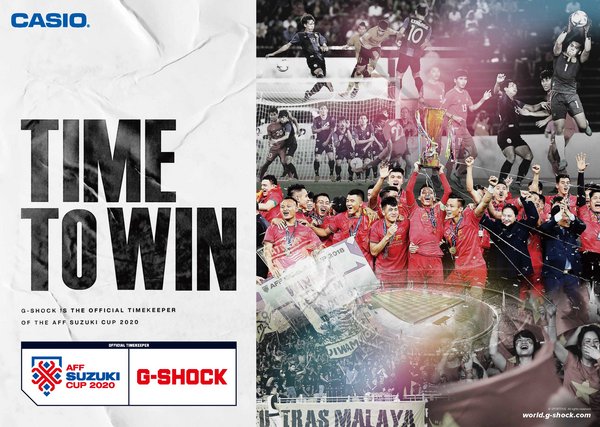 Casio to Be Official Timekeeper of South East Asian Football Championship AFF Suzuki Cup 2020
