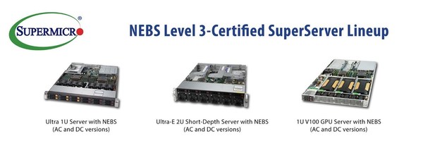 Supermicro 2U Ultra-E Short-Depth Server — Now with NEBS Level 3-Certification — Delivers Data Center Computational Power to the Telecom Edge