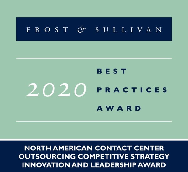 Teleperformance Recognized as the 2020 North America BPO Competitive Strategy Innovation Leader by Frost & Sullivan