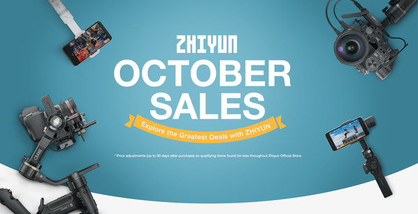 ZHIYUN Unveils Best Gimbal Discounts on 2020 Amazon Prime Day