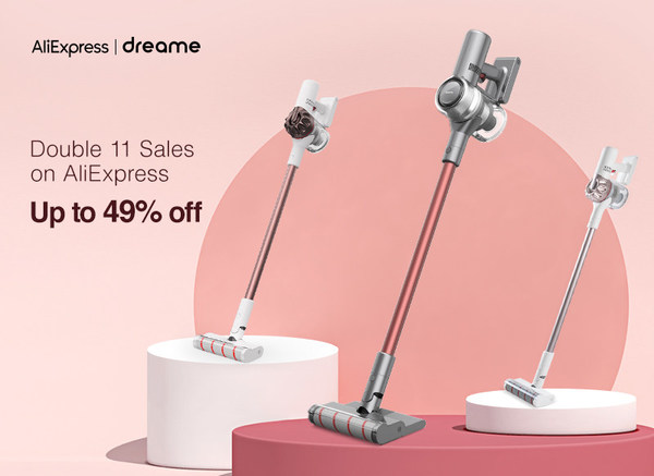 Dreame Launches Huge Discount Offers on AliExpress Double 11 Shopping Festival