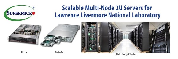 Supermicro Scalable Liquid-Cooled Supercomputing Cluster Deployed at Lawrence Livermore National Laboratory for COVID-19 Research