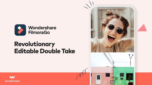 Wondershare FilmoraGo Introduces a Creative New Way to Make Videos: The Double Take Feature