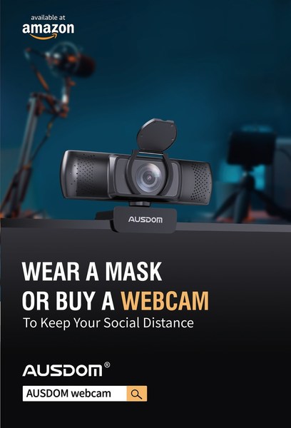 AUSDOM Business Webcam Provides Solution for Global Transition to Telecommuting