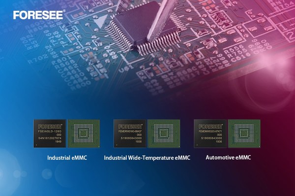 Longsys Launches FORESEE Industrial/Automotive Grade eMMC Products to Empower the Automotive Electronics Market