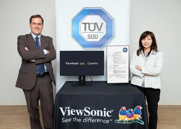 ViewSonic Partners with TÜV SÜD to Develop the Testing of a Color Blindness Feature in Monitors