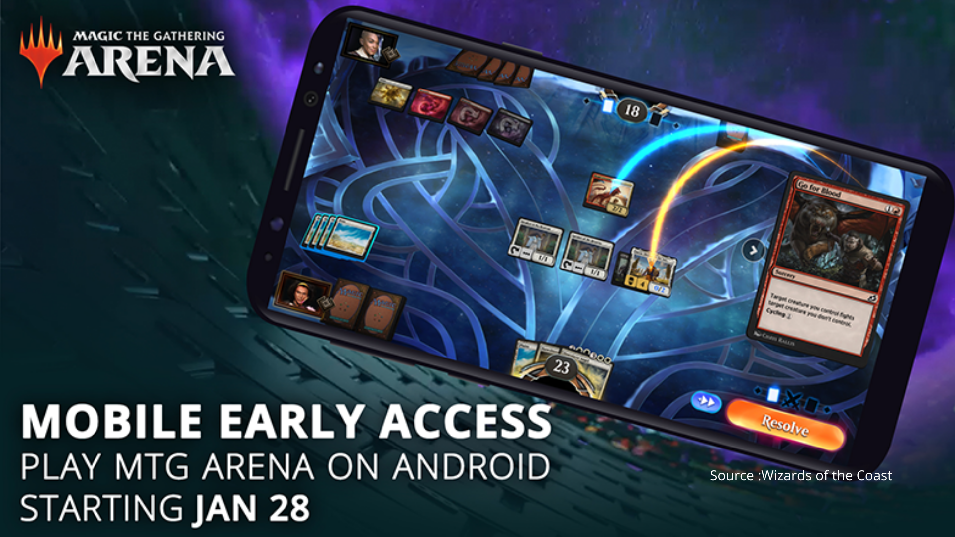 Magic The Gathering Arena Starts Android Early Access