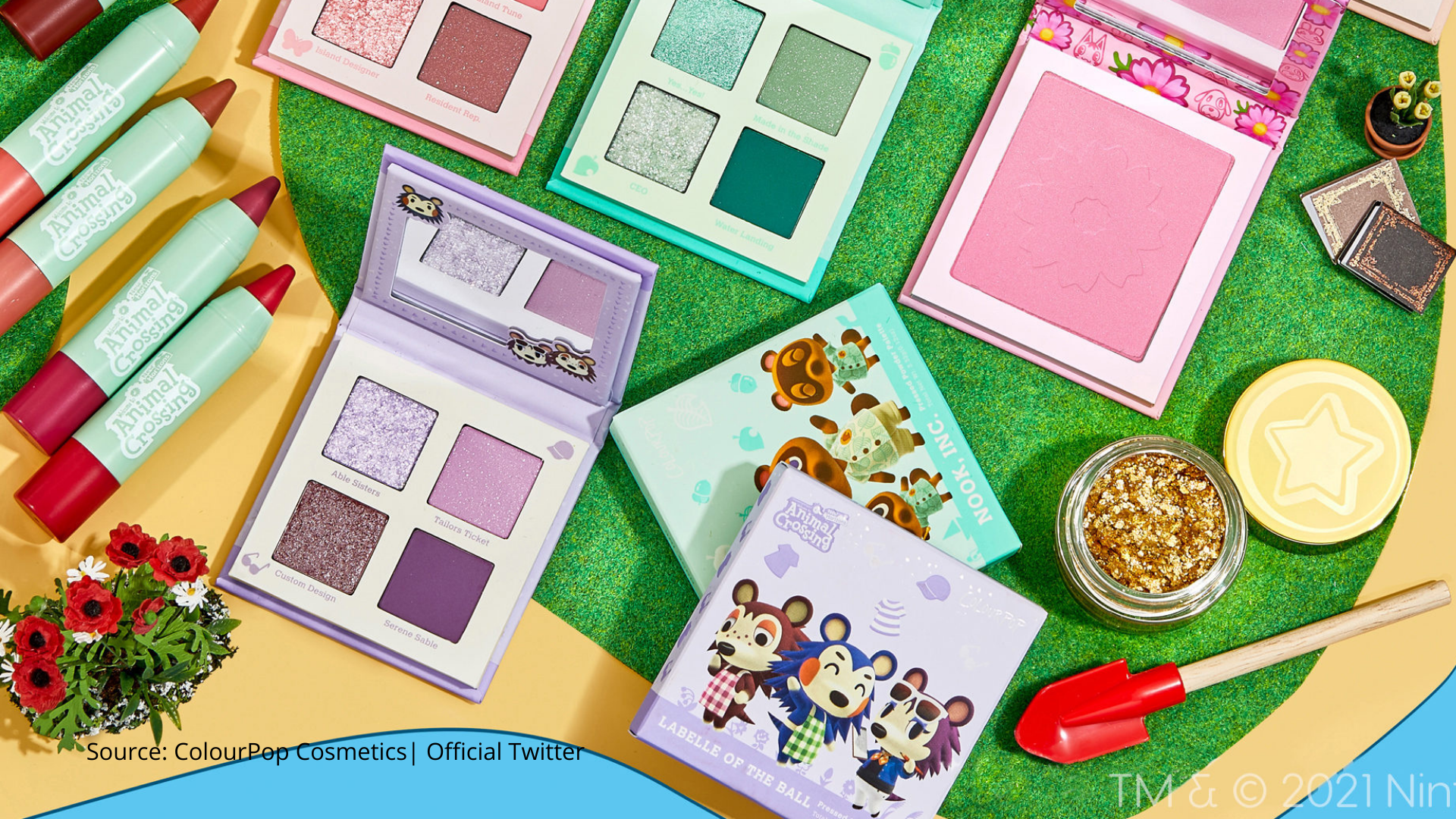 Animal Crossing Makeup Collection to Launch on Jan. 28