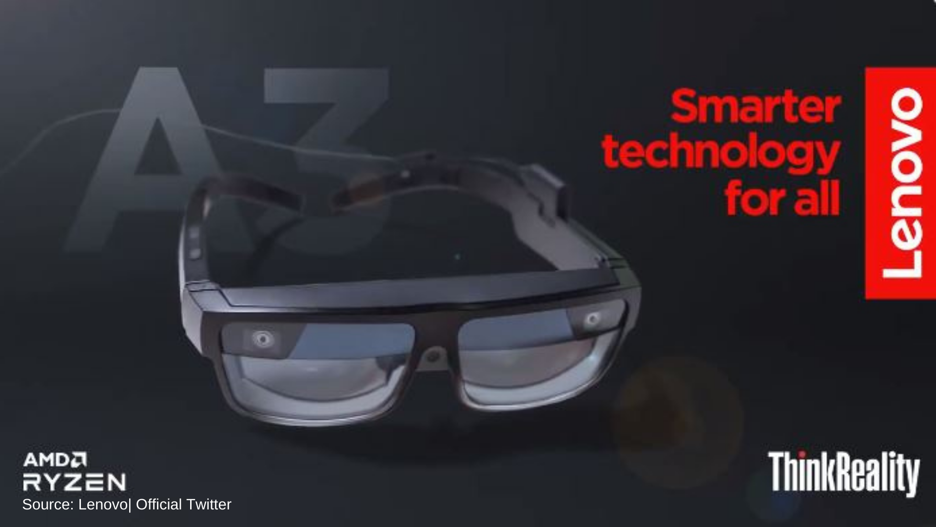 Lenovo Introduces ThinkReality A3 AR Glasses for Enterprise