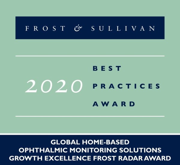 EyeQue Acclaimed by Frost & Sullivan for Its Wide Range of Consumer-friendly, Hand-held Ophthalmic Monitoring Solutions