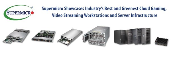 Supermicro Showcases Industry’s Best and Greenest Cloud Gaming, Video Streaming Workstations and Server Infrastructure Delivering Exceptional TCO and TCE Savings at All-Virtual CES