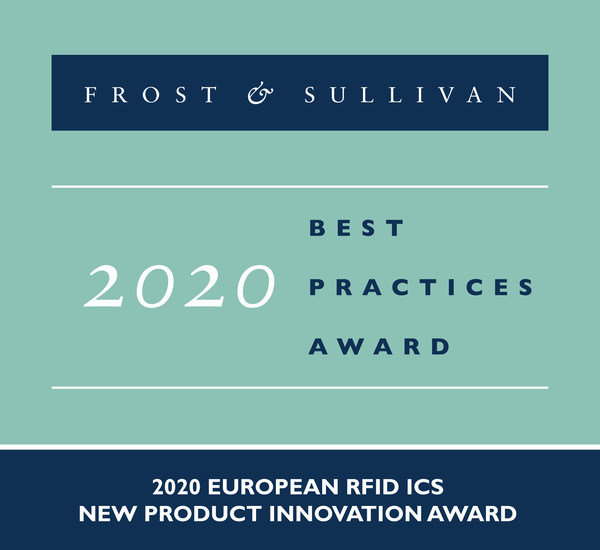 EM Microelectronic Commended by Frost & Sullivan for its Augmented RFID Solution, em|aura-sense