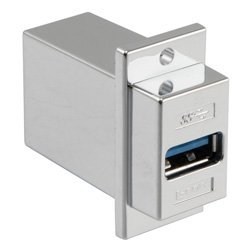 L-com Launches New USB 3.0 ECF-Style Panel Mount Couplers