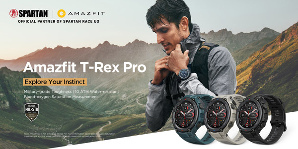 Amazfit T-Rex Pro: A Tough Military-grade Smartwatch with Endurance to Match Your Own and up to 18 Days’ Battery Life[1]