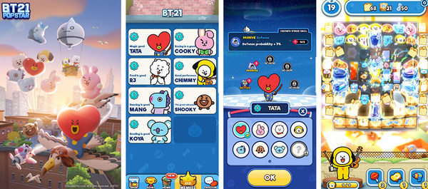 ‘BT21 POP STAR’ Game Launches in Asia
