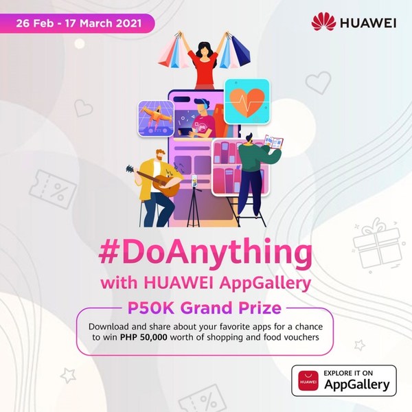 Join Huawei’s #DoAnything Campaign for a chance to win PHP 50,000