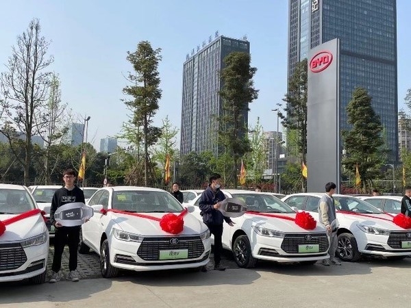 Senmiao Technology Continues its Cooperation with BYD in a Celebration of the Latest Delivery of Electric Vehicles for Ride-Hailing