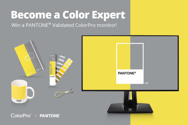 ViewSonic and Pantone Announce Lucky Draw Online Campaign, “Become a Color Expert”