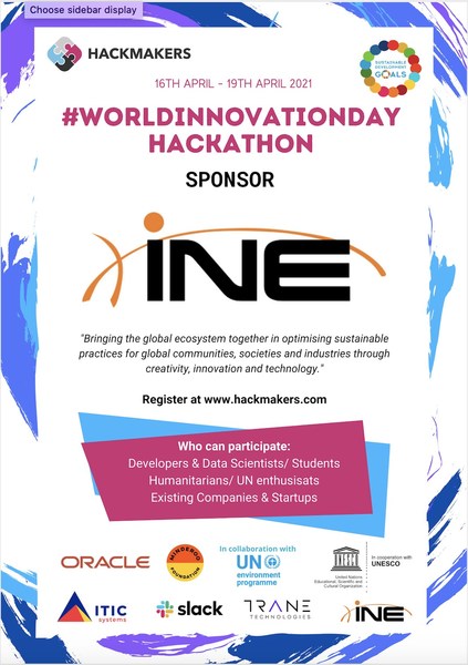 INE, United Nations Join Forces for World Innovation and Creativity Day Global Hackathon