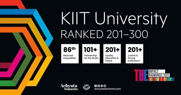 KIIT Ranked 201+ Globally in Times Higher Education Impact Rankings