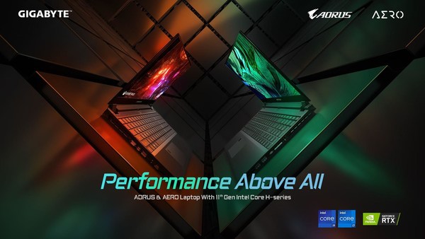 Pre-Orders of GIGABYTE Laptops Set Unprecedented Records Fueled by Tiger Lake processors Hype