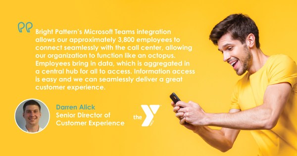 The YMCA of the North Chooses Bright Pattern Contact Center Software for Tight Integration with ServiceNow, Microsoft Dynamics, and Microsoft Teams