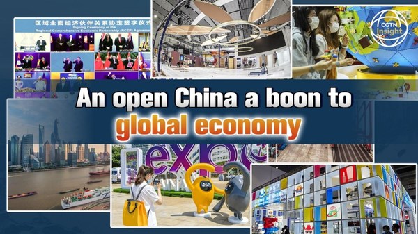 CGTN: An open China is a boon to global economy