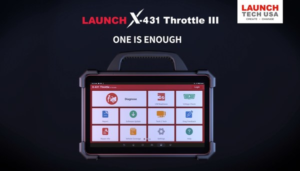 LAUNCH X-431 Throttle III Slated for Mid-August Release in the United States