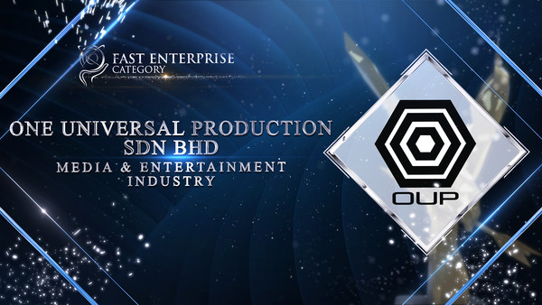One Universal Production Sdn Bhd Named Winner at the Asia Pacific Enterprise Awards 2021 Regional Edition