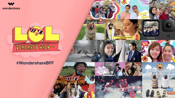 #WondershareBFF Campaign Invited All Creators to Share Their Friendship Moments on Social Media