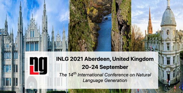 Arria NLG to sponsor 14th International Conference on Natural Language Generation (INLG 2021)