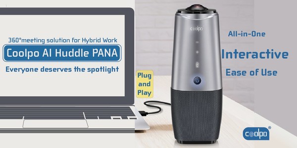 CoolpoTools Upgrades Software for PANA Smart Video Conferencing Camera to Fulfill Hybrid Working Needs