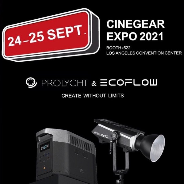 EcoFlow and Prolycht Bring Their Latest Tech to Cine Gear Expo 2021
