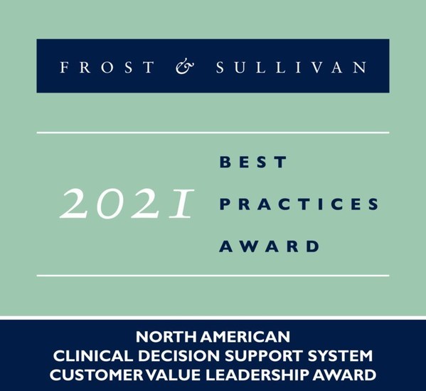 Frost & Sullivan recognizes Change Healthcare with the 2021 North America Customer Value Leadership Award for Clinical Decision Support